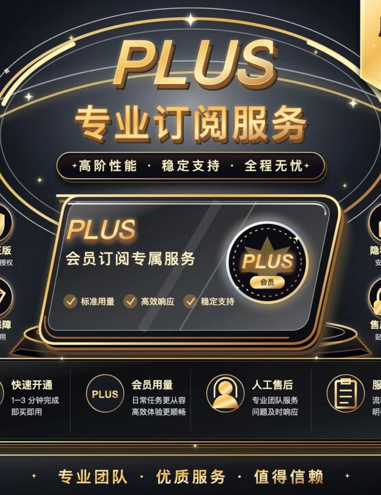 GPT Plus 美区iOS官方直充年卡（12个月，可覆盖），质保，可开发票 商品图片